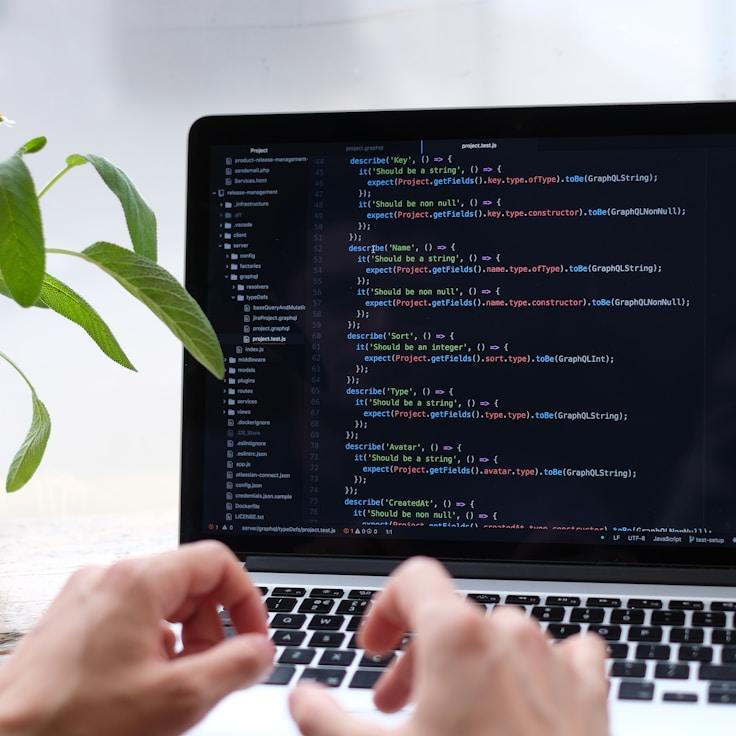 Android app development interface